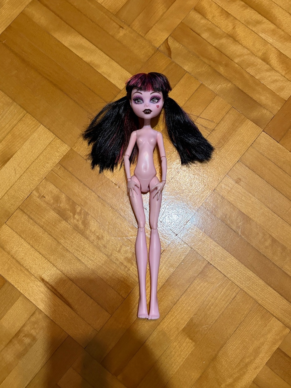 draculaura monster high core doll g1 undressed